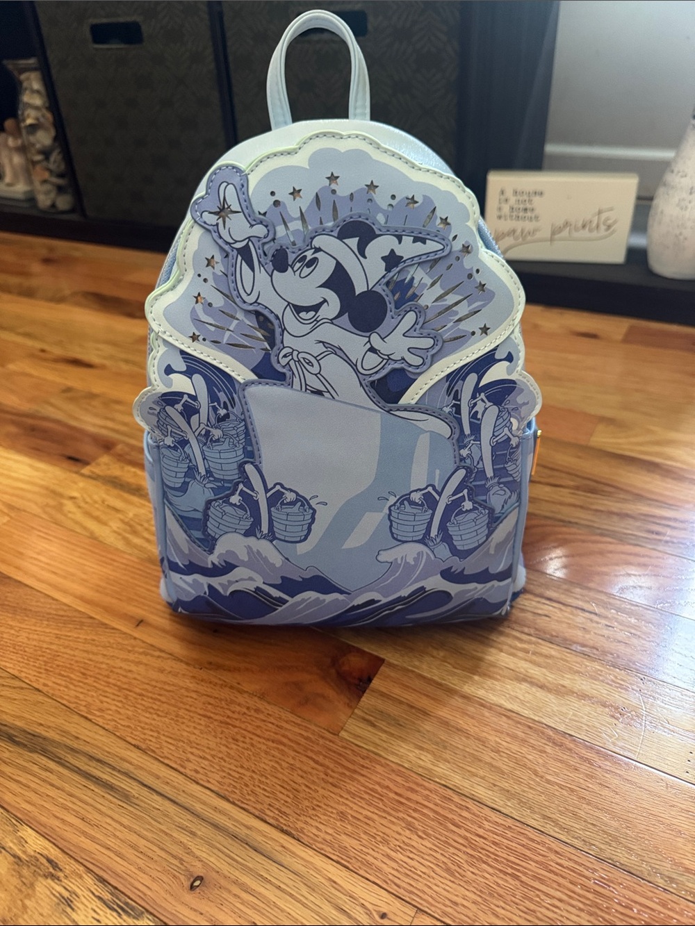NWT Loungefly Disney Fantasia Light Up Mini Backpack - Picture 6 of 16